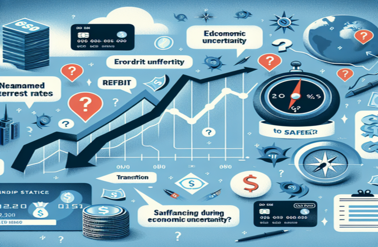 Jak zarządzać kredytem podczas niepewności gospodarczej: analiza inflacji stóp procentowych i strategii refinansowania